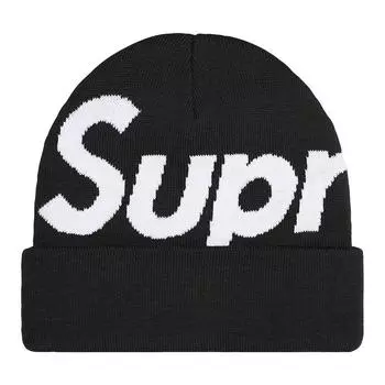 Шапка унисекс Supreme, черный