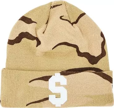 Шапка Supreme x New Era $ 'Desert Camo', загар