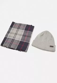 Шапка SWINTON BEANIE & GALINGALE SCARF GIFT SET Barbour, мультиколор