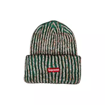 Шапка свободного кроя Supreme Rainbow, темно-зеленая