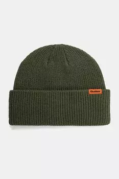 Шапка Tall Wharfie Beanie Butter Goods, зеленый