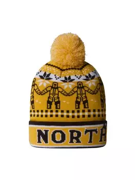 Шапка THE NORTH FACE Beanie KIDS SKI TUKE, желтый