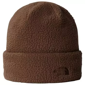 Шапка The North Face Cragmont Reversible Beanie, цвет Smokey Brown/White Dune
