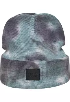 Шапка TIE DYE UNISEX Urban Classics, цвет grey/teal