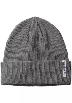 Шапка Timberland "BRAND MISSION BEANIE", серый