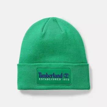Шапка Timberland Established 1973, зеленый