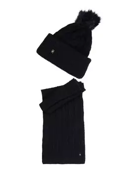 Шапка TOMMY HILFIGER Beanie TIMELESS, темно-синий