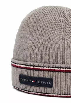 Шапка Tommy Hilfiger, серый