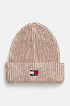 Шапка Tommy Jeans, бежевый