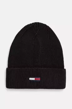 Шапка Tommy Jeans, черный