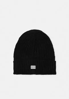 Шапка Tommy Jeans COSY BEANIE, черный