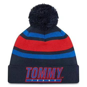 Шапка Tommy Jeans HeritageStadium, темно-синий