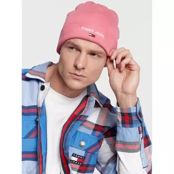 Шапка Tommy Jeans, розовый