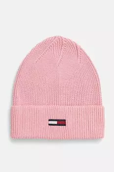 Шапка Tommy Jeans, розовый
