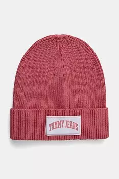 Шапка Tommy Jeans, розовый