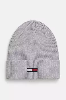 Шапка Tommy Jeans, серый