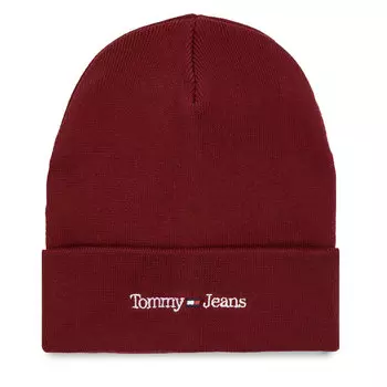 Шапка Tommy Jeans TjmSport Beanie, красный