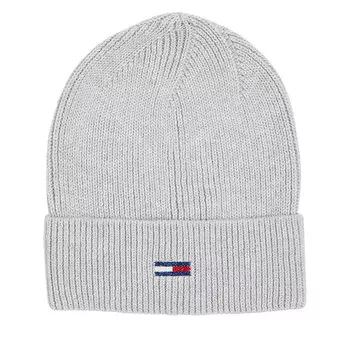 Шапка Tommy Jeans TjwFlag Beanie, серый