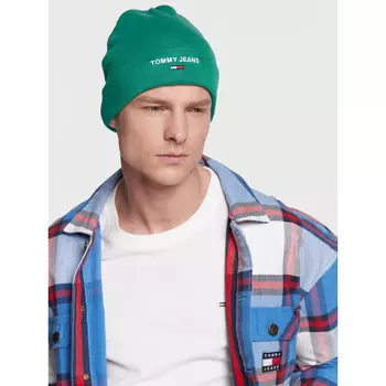 Шапка Tommy Jeans, зеленый