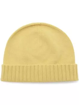 Шапка тонкой вязки Malo, желтый