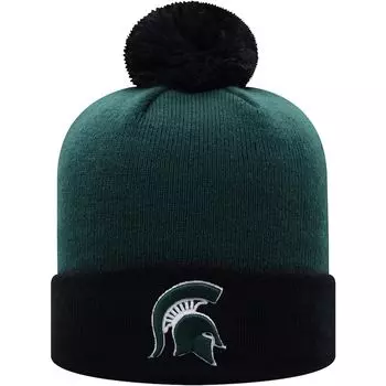 Шапка Top of the World Michigan State Spartans, зеленый