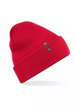 Шапка TURN UP Be Famous, красный металлик