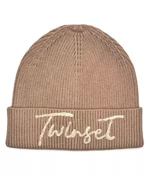 Шапка TWINSET, бежевый