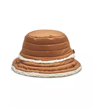 Шапка Ugg Fluff, коричневый