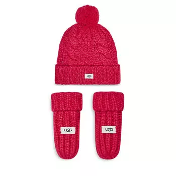 Шапка Ugg KInfant Knit, розовый