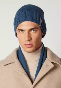 Шапка ULTRASOFT Falconeri, сине-серый