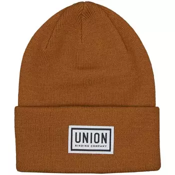Шапка Union с высокими манжетами, коричневый