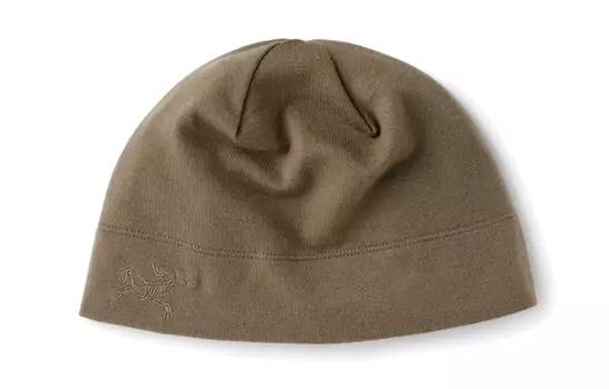 Шапка Arcteryx с вышитым логотипом, коричневый