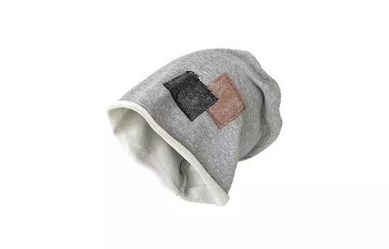 Шапка унисекс Daisy Beauty, DB-DWC1009-C (темно-серый + подарочная коробка)