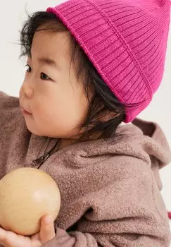 Шапка UNISEX hessnatur, цвет fuchsia