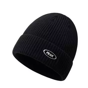 Шапка унисекс PEAK, Серый + перчатки