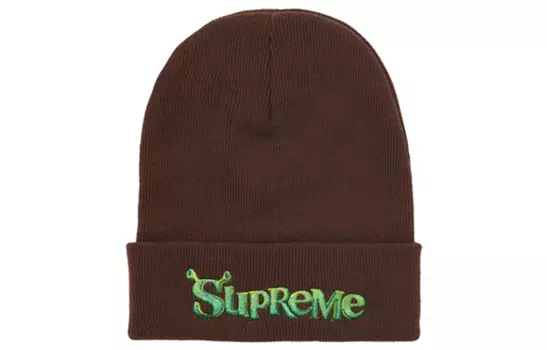 Шапка унисекс Supreme, черный