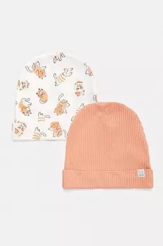 Шапка United Colors of Benetton, 2 шт, оранжевый