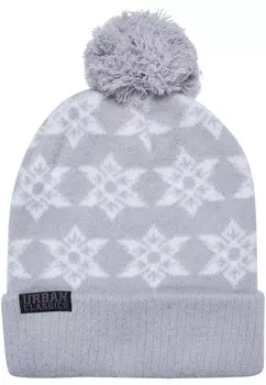 Шапка Urban Classics Beanie, серый