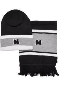 Шапка URBAN CLASSICS " Urban Classics Unisex College Team Package Beanie and Scarf" (1 шт.), белый