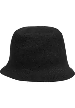 Шапка URBAN CLASSICS " Urban Classics Unisex Knit Bucket Hat" (1 шт.), черный