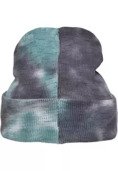 Шапка URBAN CLASSICS " Urban Classics Unisex Tie Dye Beanie" (1 шт.), бирюзовый