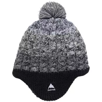 Ушанка детская Burton, чёрный