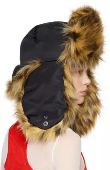 Шапка-ушанка «Леопард» Jean Paul Gaultier