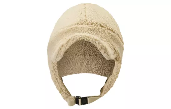 Шапка-ушанка Sherpa унисекс, серые, из меланжевого шнура Skechers