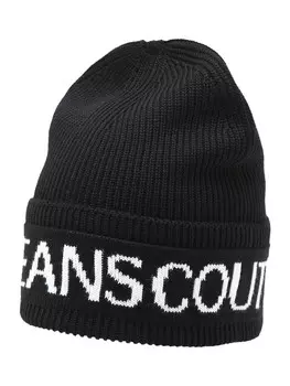 Шапка Versace Jeans Couture Beanie, черный