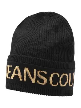Шапка Versace Jeans Couture Beanie, черный