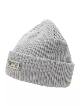 Шапка Versace Jeans Couture Beanie LANA DONNA, светло-серый
