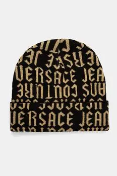 Шапка Versace Jeans Couture, черный
