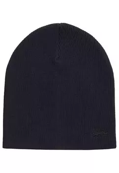 Шапка VINTAGE LOGO Superdry, цвет eclipse navy grit