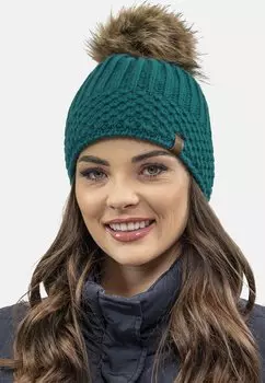 Шапка Vivisence, цвет dark turquoise